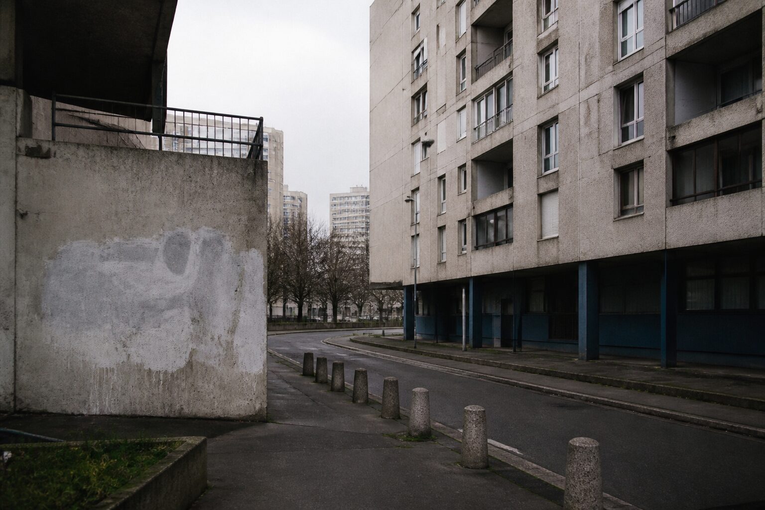 Quartiers à éviter à Aulnay-sous-Bois, cité HLM de grand ensemble en Seine-Saint-Denis