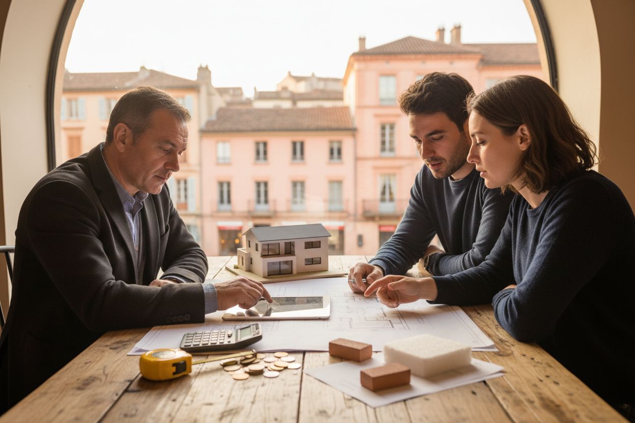 Entre 50 et 60 euros le m² à Toulouse : comment Constructions Muretaines aide à calibrer son projet avant de s’engager