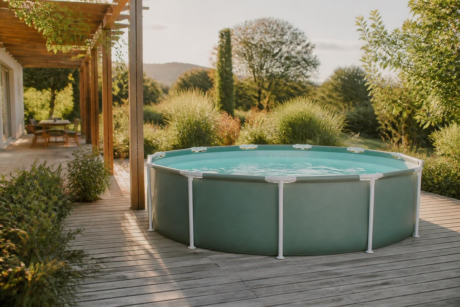 Piscine sur terrasse bois : l’installer sans risque ?